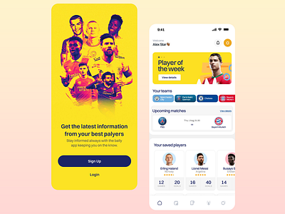 Sports Live Scores android app champions football football league football scores football scores app footballer game goals ios app live app live score match messi mobile mobile ui sports sports score tournment