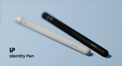 IP | Identity Pen 3d graphic design