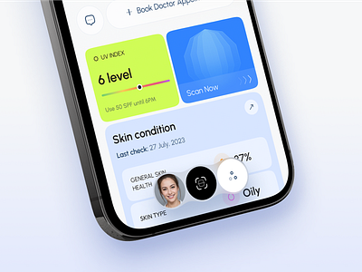 AI-based App For Detection of Skin Diseases ai application android app design agency app design studio beauty app health healthcare healthcare app ios ipad iphone medical mobile mobile app design skin care skincare ui uiux ux