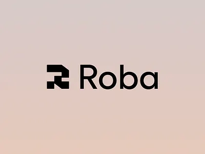 Roba | Logo Design ai branding ai logo artificial intelligence branding branding and identity identity branding logo design logo design branding r letter logo saas branding saas logo