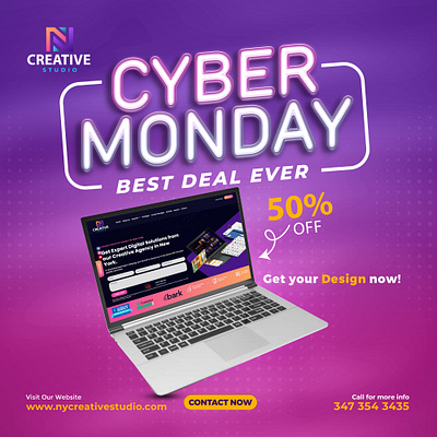 Cyber Monday Deal – 50% OFF! 50 off best deal cyber monday design ever