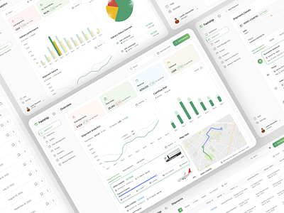 Fastship - Shipment Management Dashboard analytics analytics dashboard dashboard overview delivery dhl inventory list page logistic order list orders parcel delivery product delivery sales shipment shipment dashboard shipment details shipment management tracking transportation visual design