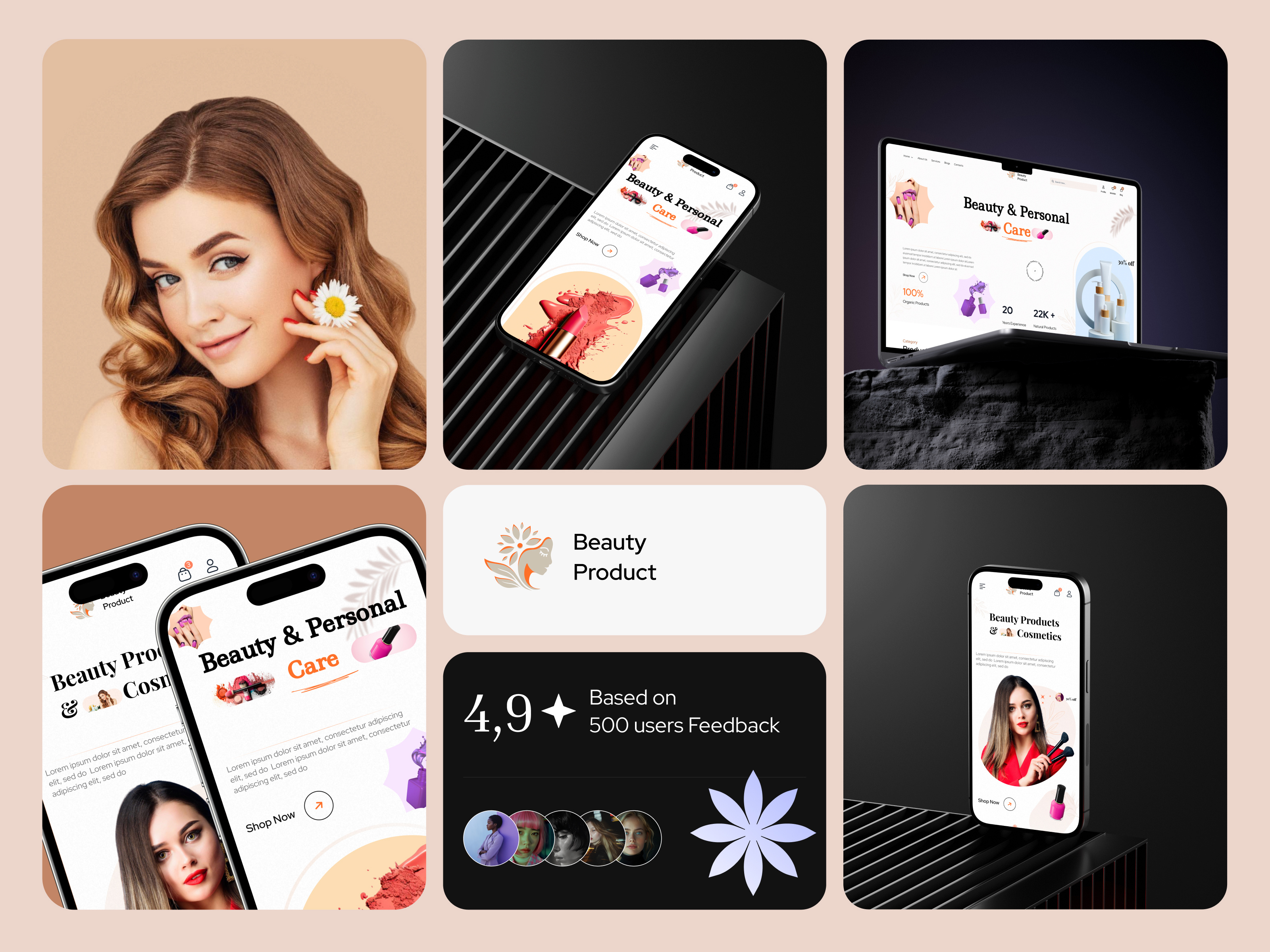 Example of UI UX Design For Beauty & Barber Industry