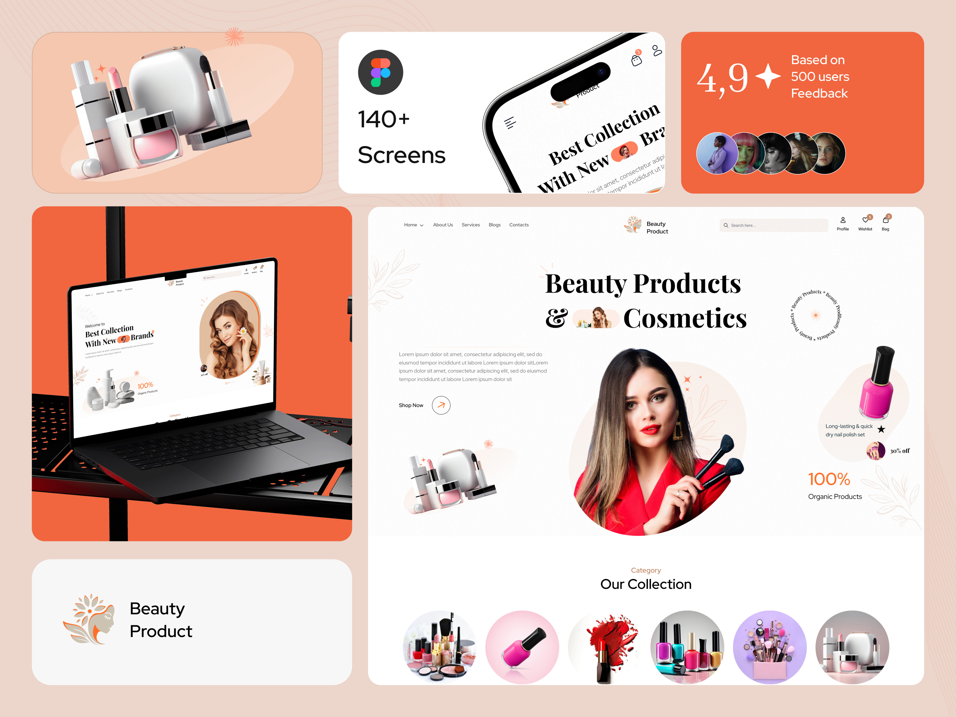 Example of UI UX Design For Beauty & Barber Industry