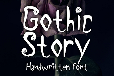 Gothic Story Font cartoon comic design display font font font design graphic graphic design hand drawn font hand drawn type hand lettering handwritten headline lettering logotype text type design typeface typeface design typography