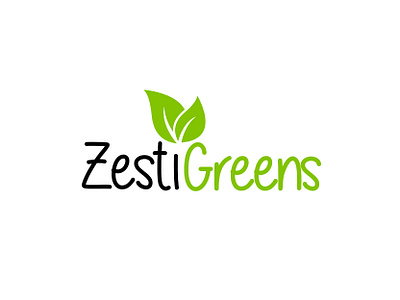 Zessti Greens Logo Design! branding graphic design logo