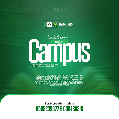 Flyer Design For University For Development Studies (UDS) branding flyerdesign graphic design