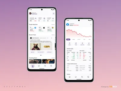 📈💬Stock Sphere – Your All-in-One Stock Market Community! 💡📊 communityapp financeapp fintechdesign investmentapp moneymanagement ui uiuxdesign