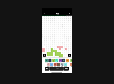 Pixelart Coloring Book coloring by pixels game pixel art puzzle ui ux