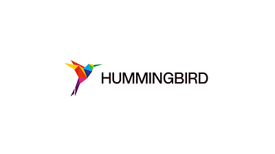 Hummingbird logo design and animation ae animation after effects animation bird logo gif animation hummingbird logo animation lottie animation project file