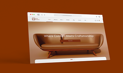 Chariz Furniture ecommerce furniture ui uiux ux web ui website