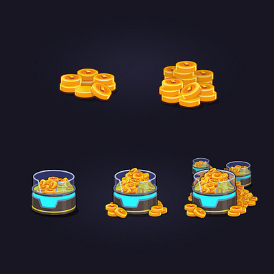 Game UI Shop Icons art coin design game gameart graphic design photoshop shop ui uigame