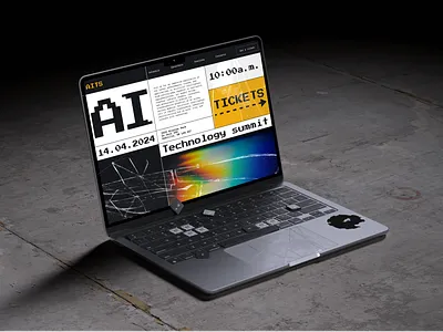 Concept for ai ai aitechnology design figma landing ui ux webdesign website