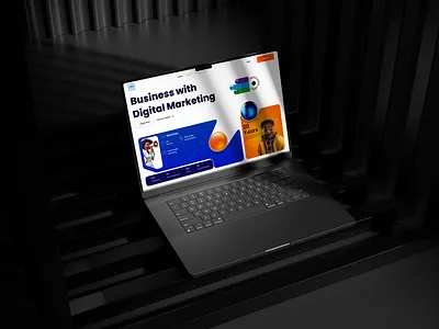 🎨 Hero Section Redefined: A Clean & Intuitive UI/UX Design 💻 animation graphic design motion graphics uiuxdesign