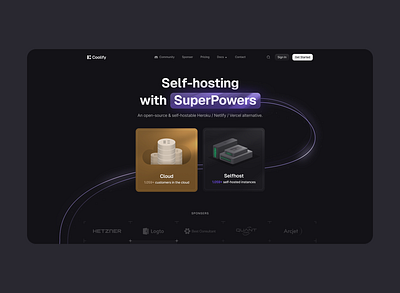 Coolify - Website Rebranding apis backend cloud coolify dark theme database digital ocean docker heroku hetzner netlify open source rebranding self hostable ssh ui ux vercel web design website