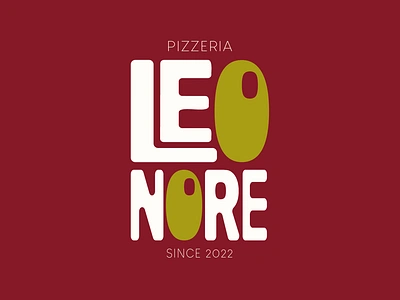 Leonore Pizzeria branding design food graphic design pizzeria