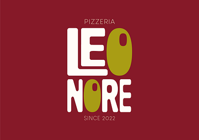 Leonore Pizzeria branding design food graphic design pizzeria