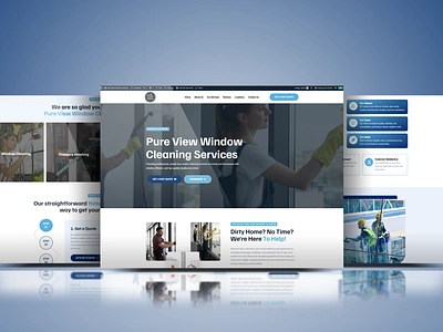 Pure View Window Cleaning – Professional Business Website Design businesswebsite cleaningservices responsivedesign userexperience wordpress