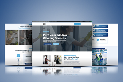 Pure View Window Cleaning – Professional Business Website Design businesswebsite cleaningservices responsivedesign userexperience wordpress