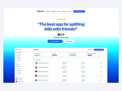 Landing Hero UI - Day 3 of 31 design header hero landing landing page minimal saas ui web design