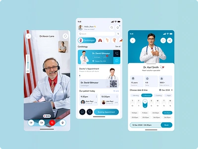 Doctor Appointment mobile app android app design appointment booking app care doctor app doctor booking app health health care app healthcare hospital ios medical medicine nurse online doctor booking specialist ui uiux ux