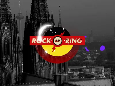 FestJumpers MX \ Rock am Ring 2d 2d animation adobe illustrator after effects animated gif animation color design documentary festival geometric graphic design illustration motion design motion graphics music shapes vector