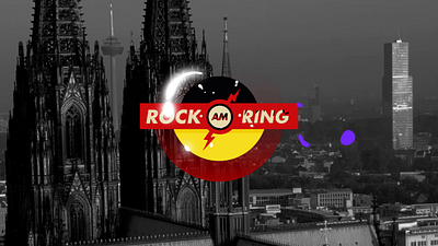 FestJumpers MX \ Rock am Ring 2d 2d animation adobe illustrator after effects animated gif animation color design documentary festival geometric graphic design illustration motion design motion graphics music shapes vector