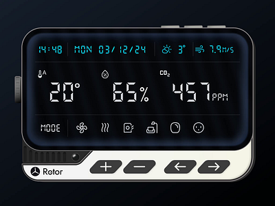 IoT Smart home control center animation graphic design industrial design iot product design smart home ui uiux design ux