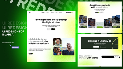 UI Redesign ISLAHLA branding design ui ui design ux
