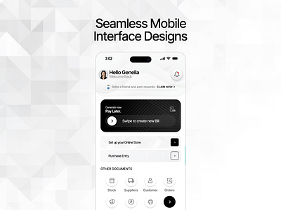 Payments App - Mobile App Design ui