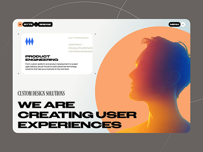 UX Design | Concept by tech solutions company business design graphic design homepage interface landing page startup tech solutions ui user experience user interface ux webdesign website website design