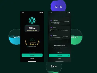 AI Assistant logo ui
