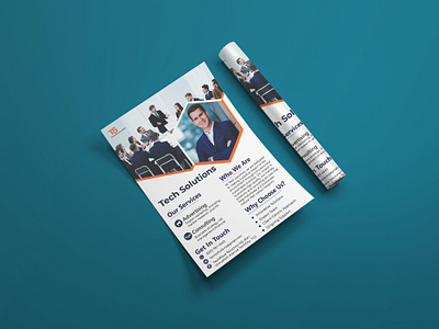 Corporate Business Flyer annual report billboard brand identity branding brochure design business card business flyer catalog corporate flyer design flyer design graphic design illustration landing page leaflet logo productive flyer social media poster trifold ui