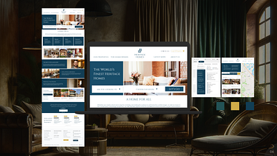 Heritage Home Booking Platform mvp user resaerch uxui design