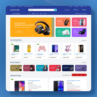 DukaMarket - Multipurpose eCommerce HTML5 Template accessories store apparel store bag store clothes store cosmetic store duka market ecommerce template fashion template html5 joomla magento mega store multipurpose template responsive design shopify sunglasses watch store web design woocommerce wordpress