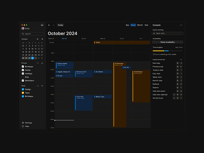 Calendar app