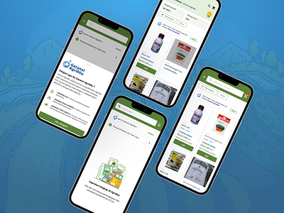 AgriAku - Loyaty Garansi AgriAku Program component mobile ui ux