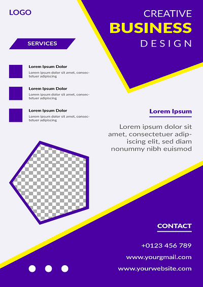 Branding New Business Flyer Templated branding brochure business card company creative design flyer graphic design illustration logo mongolhor mrdesigner00 poster social media ui