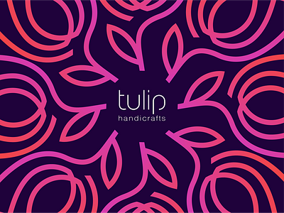 tulip branding graphic design