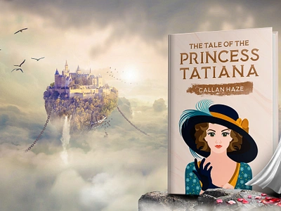 The Tale of the Princess Tatiana 3d book mockup amazon kdp book book cover book cover art book cover design book cover designer book cover mockup book design design ebook ebook cover epic epic book epic book covers epic bookcovers epic covers fantasy book cover professional book cover the tale of the princess tatiana