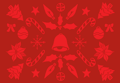 Christmas christmas graphic design holidays illustration illustrator pattern