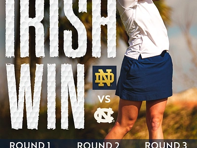 Women's Golf Irish Win Graphic graphic design