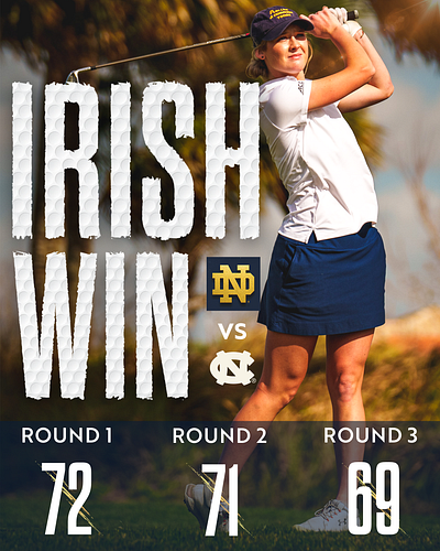 Women's Golf Irish Win Graphic graphic design