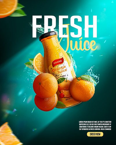 Fresh Orange Juice Manipulation app branding design graphic design illustration logo typography ui ux vector