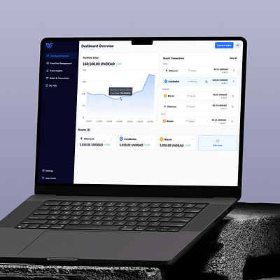 Command center for managing crypto like never before balance chart connect wallet crypto crypto balance crypto dashboard crypto wallet wallet web3 web3 dashboard