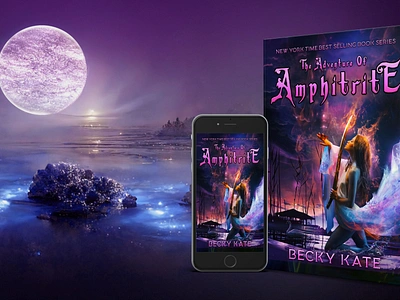 The Adventure of Amphitrite 3d book mockup amazon kdp book book cover book cover art book cover design book cover designer book cover mockup book design ebook ebook cover epic epic book epic book covers epic bookcovers epic covers fantasy book cover paperback professional book cover the adventure of amphitrite