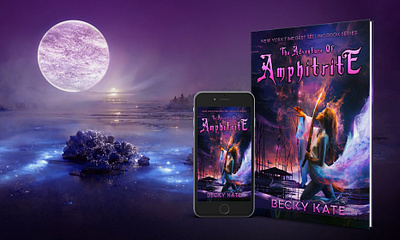 The Adventure of Amphitrite 3d book mockup amazon kdp book book cover book cover art book cover design book cover designer book cover mockup book design ebook ebook cover epic epic book epic book covers epic bookcovers epic covers fantasy book cover paperback professional book cover the adventure of amphitrite