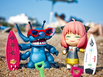 Anya & Stitch anya forger lilo stitch nendoroid spy x family stitch toyphotography