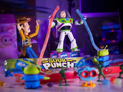 Don't mix'em! Buzz! revoltech sour punch toy story toyphotography