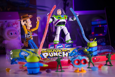 Don't mix'em! Buzz! revoltech sour punch toy story toyphotography